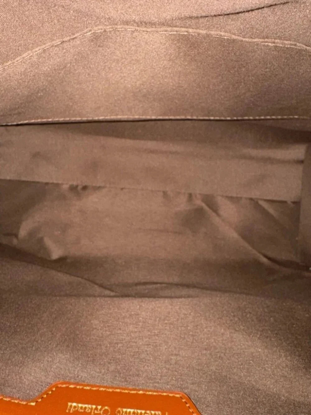 Valentino Orlandi XL Brown Monogram Canvas Messenger Tote MSRP - $299